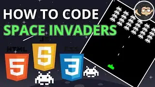 Code Space Invaders in Javascript HTML CSS