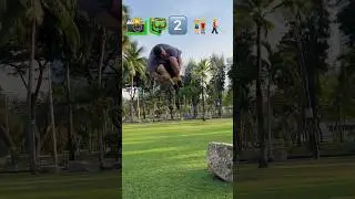 Parkour with Emojis pt.80😂🤟 #kiryakolesnikov #prank #funny #comedy #stunt #sports #parkour #flip