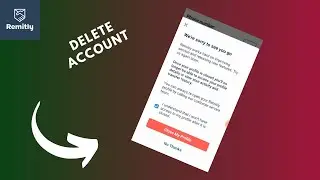 how to delete remitly account