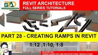 PART 28- CREATING RAMPS IN REVIT 