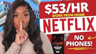 5 Work From Home Jobs (NO DEGREE NO PHONES ) | Netflix Remote Jobs 2023