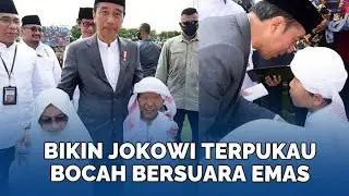 Sosok Bocah Bersuara Emas, Bikin Jokowi Terpukau dan Cita-cita Cuma Ingin Pergi Ibadah Haji
