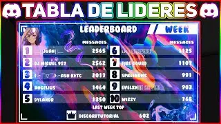 LEADERBOARD DISCORD ESPAÑOL