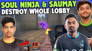 iQOOSouL Destroy Whole Lobby 😳 Double WWCD ✅ SouL Ninja Solo 10 Finishes 🔥 Team SouL 🚀