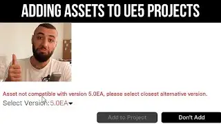 Asset not compatible with version 5.0EA | Unreal Tip #2