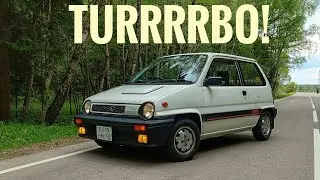 Honda City Turbo. Японская турбо-ОКА, которой СОРОК лет