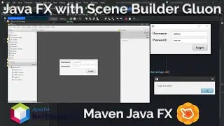 Java FX - Maven JavaFX with Gluon Scene Builder