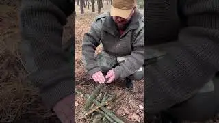 Как развести костер с помощью обыкновенной воды ?!