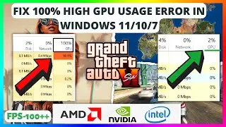 FIX high GPU Usage (Windows 10/11/7)✔️