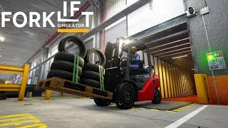 First Look At A New Game Coming Out August 29th Forklift Simulator!