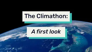 Climathon 2021: A first look