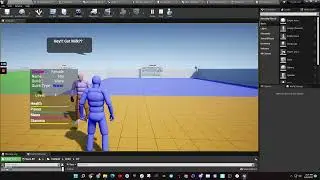 Interaction system for NPCs UE4 ALS