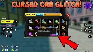 HOW TO GET INFINITE  CURSED ORBS OP GLITCH! ┃ ANIME FIGHTERS SIMULATOR