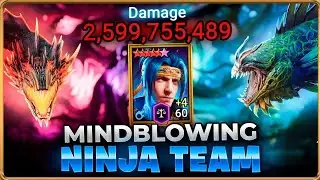 SO MUCH DAMAGE!! Ninja Nightmare Hydra Team Showcase Raid: Shadow Legends