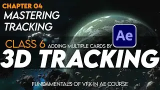 06 Adding Multiple Cards by 3D Tracking in Adobe After Effects | Chapter-4 | After Effects Course