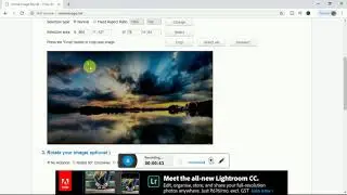 How to resize image online
