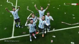 Argentina vs  Australia Round 16 FIFA World Cup 2022   PES 2021 World Cup QATAR 2022 Patch