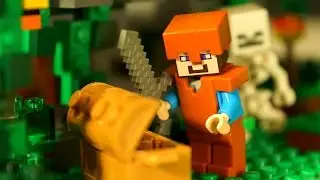 LEGO Minecraft The Jungle Temple 21132 Review and Stop Motion