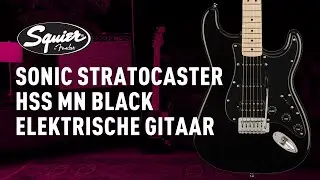 Squier Sonic Stratocaster HSS MN Black