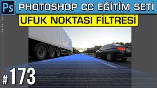 173: UFUK NOKTASINA GÖRE EKLEME KOPYALAMA DÜZELTME | Vanishing Point | Photoshop Dersleri