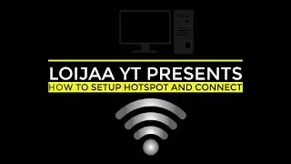 How To Enable Mobile Hotspot And Connect To Pc Without USB Cable | Internet To Laptop Via Wifi