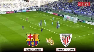 🔴LIVE : BARCELONA vs ATHLETIC CLUB I LALIGA FULL MATCH LIVE STREAMING I eFOOTBALL PES 21 GAMEPLAY