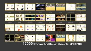 12000 Photo Overlays- JPG / PNG-photoshop-corel draw