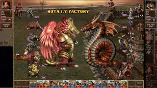 Heroes 3 COMBAT One year growth Cove was attacked by Factory HoTA v1.7