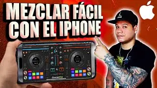 🔥 MEZCLAR FÁCIL CON EL IPHONE 📲 HACER MEZCLAS USANDO TÚ TELEFONO CELULAR  @DjDarrelElapoderado  ✔