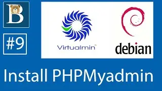 #9 Install PHPMyadmin in Virtualmin and import a database  - LEMP stack - Virtualmin Tutorial Debian
