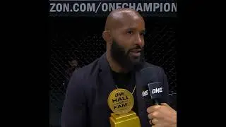 Who but the GOAT? 🐐 Demetrious Johnson is your first inductee to the ONE Championship Hall of Fame!