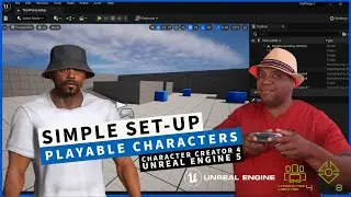 Character Creator 4 Playable Characters in Third Person Unreal Engine 5