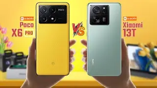 Poco X6 Pro Vs Xiaomi 13T | Full Comparison 🔥 Which one Best?