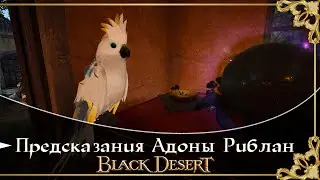 Прохождение цепочки Предсказания Адоны Риблан Black Desert