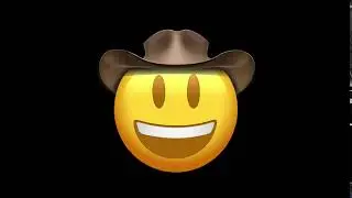 Cowboy Hat Free animated emoji Green screen all faces - Intro Video Maker