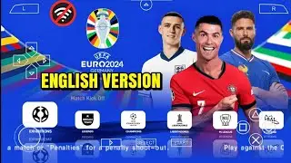 efootball PES 2024 PPSSPP Android English Mod Euro 2024 & Copa America Update Liga Eropa + Indonesia