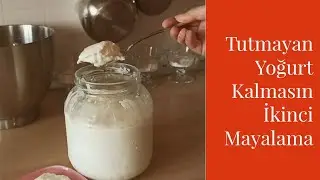 Tutmayan Yogurdunuzu Tekrar Mayalayın 💯 garanti yöntem