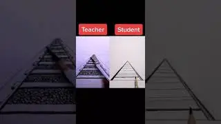 Teacher vs Student drawing challenge 