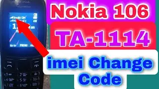 Nokia 106 imei Change Code 2022  | Nokia 106 imei Chane Code inviled Sim