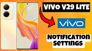 Notification Settings Vivo V29 Lite || How to set notifications || How to use notifications options