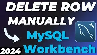 How to Manually Delete Row in MySQL Workbench without using Query