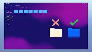 How to Get Rid of the Windows 11 Ugly Yellow Folders & Make the Explorer TRANSLUCENT!