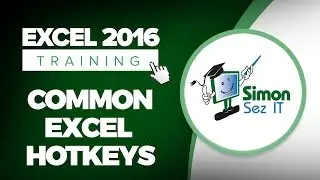 Common Hotkeys in Microsoft Excel 2016