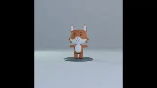 Modeling a 3D fox character in Blender