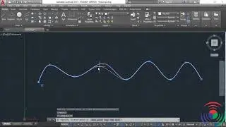 Autodesk AutoCAD: How to use Spline Command in Autodesk AutoCAD