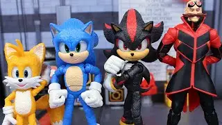 Jakks Pacific Wave 1 Sonic The Hedgehog 3 Movie Figure Review!