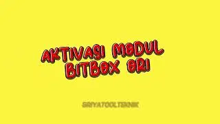 Aktivasi Modul BitBox ORI