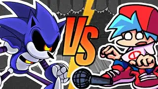 Friday Night Funkin VS Sonic Mecha FULL WEEK + Cutscenes (FNF Mod)