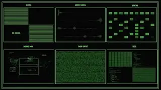 Hacker Screen Fake Background with Sound