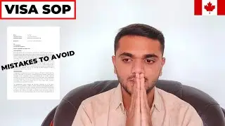 HOW TO WRITE VISA SOP FOR CANADA ?? || VISA SOP CANADA || SOP || SOP FOR MASTERS ||